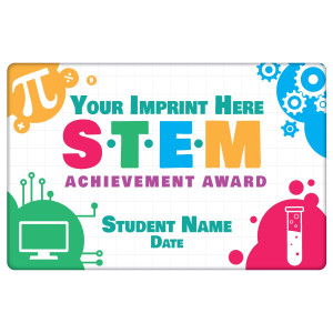 Custom Magnetic Plaque - STEM Achievement Award