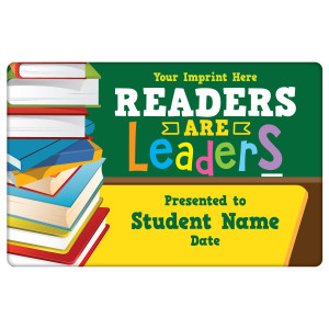 Custom Magnetic Plaque - Readers Are Leaders
