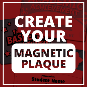 Custom Magnetic Plaque - School