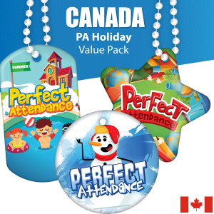 Canada Perfect Attendance Holiday Pack