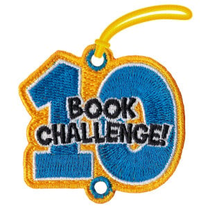 PATCH Tag – Book Challenge (10 Books)