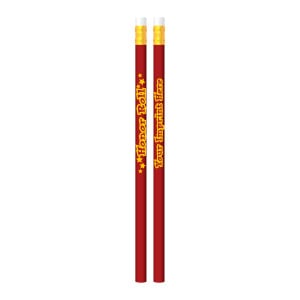 Custom Pencil - Honor Roll (Red)