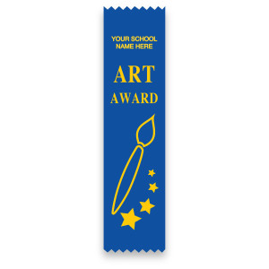 Imprinted Flat Ribbon - Art Award