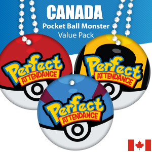 Canada Perfect Attendance Pocket Ball Monster Pack