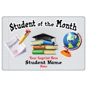 Custom Magnetic Plaque - Student of the Month
