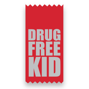 Econo Flat Ribbon - Drug Free Kid