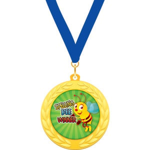 Gold Medallion- Spelling Bee Winner