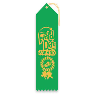 Carded Ribbon - Field Day Award
