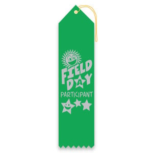Carded Ribbon - Field Day Participant