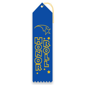 Carded Ribbon - Honor Roll (2)