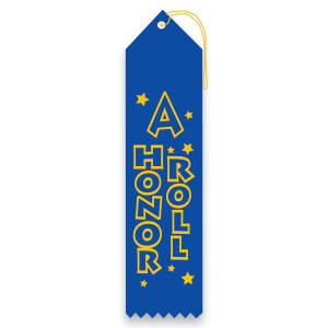 Carded Ribbon - A Honor Roll (2)