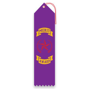 Carded Ribbon - Merit Award (2)