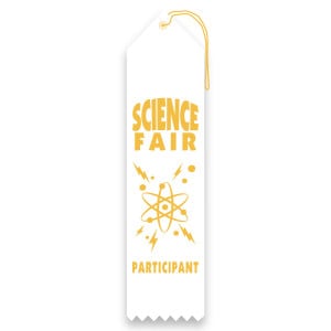 Carded Ribbon - Science Fair Participant