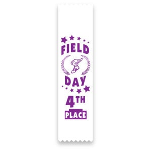 Flat Ribbon - Field Day, 4th Place