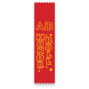 Flat Ribbon - AB Honor Roll 2