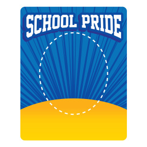 Picture Frame Magnet- School Pride