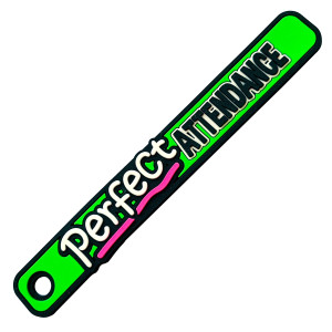 Brag Stick - Perfect Attendance (Green)