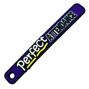 Brag Stick - Perfect Attendance (Purple)