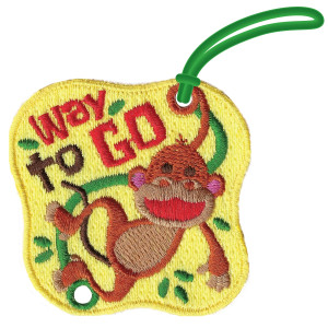 PATCH Tag - Way To Go (Monkey)