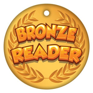 2" Circle Brag Tags - Bronze Reader
