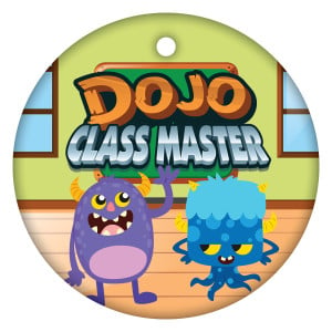 Circle Brag Tags - Dojo Class Master