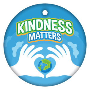 2" Circle Brag Tags - Kindness Matters 