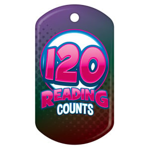 Dog Brag Tag - Reading Counts 120 Points