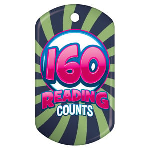 Dog Brag Tag - Reading Counts 160 Points