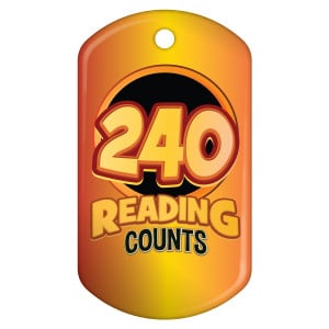 Dog Brag Tag - Reading Counts 240 Points