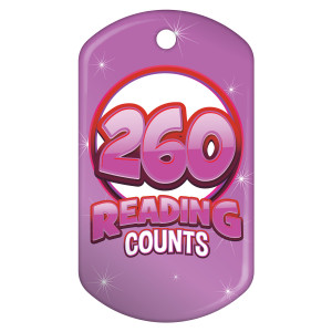 Dog Brag Tag - Reading Counts 260 Points