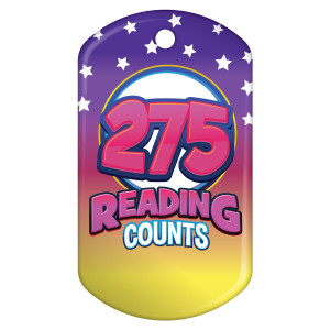 Dog Brag Tag - Reading Counts 275 Points