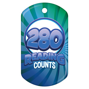 Dog Brag Tag - Reading Counts 280 Points