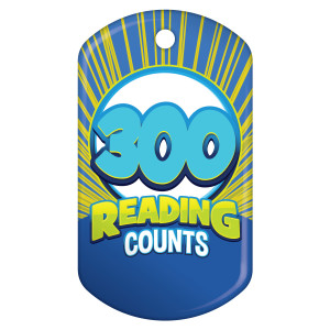 Dog Brag Tag - Reading Counts 300 Points
