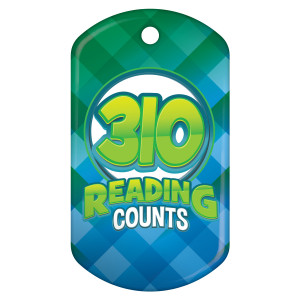 Dog Brag Tag - Reading Counts 310 Points