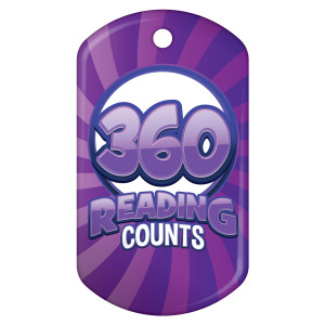 Dog Brag Tag - Reading Counts 360 Points
