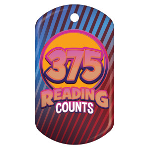 Dog Brag Tag - Reading Counts 375 Points