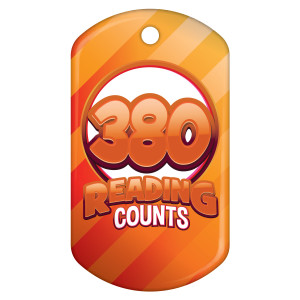 Dog Brag Tag - Reading Counts 380 Points