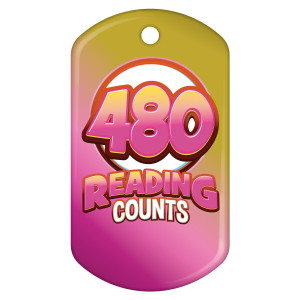 Dog Brag Tag - Reading Counts 480 Points