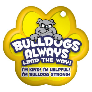 Paw Brag Tags - Bulldogs Always Lead the Way