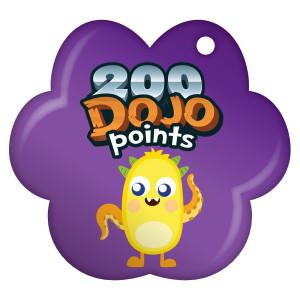 Paw Brag Tags - 200 Dojo Points