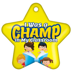 Star Brag Tags CHAMPS in My Classroom 