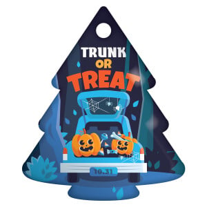 Tree Brag Tags - Trunk or Treat (Woods)