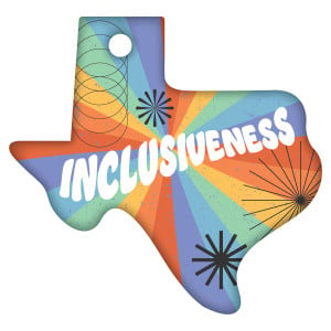 Texas Character Traits Brag Tags - Inclusiveness