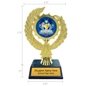 Custom Trophy - Academic Excellence