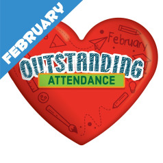 Outstanding Attendance - Theme by Month
