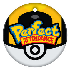 Perfect Attendance - Pocket Ball Monsters Theme