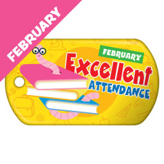 Perfect Attendance - Theme by Month