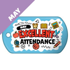 Perfect Attendance - Theme by Month
