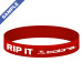 Sample Screen Printed Silicone Wristbands