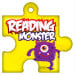Puzzle Brag Tags - Reading Monster